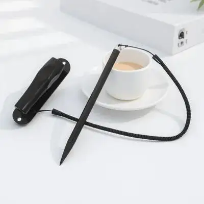 1 Buah Pena Stylus Resistif Presisi Tinggi dengan Pegas Pengikat, Alas Tetap, Anti Gores, Ujung ABS Halus untuk Navigasi, Perangkat POS, dan Permainan