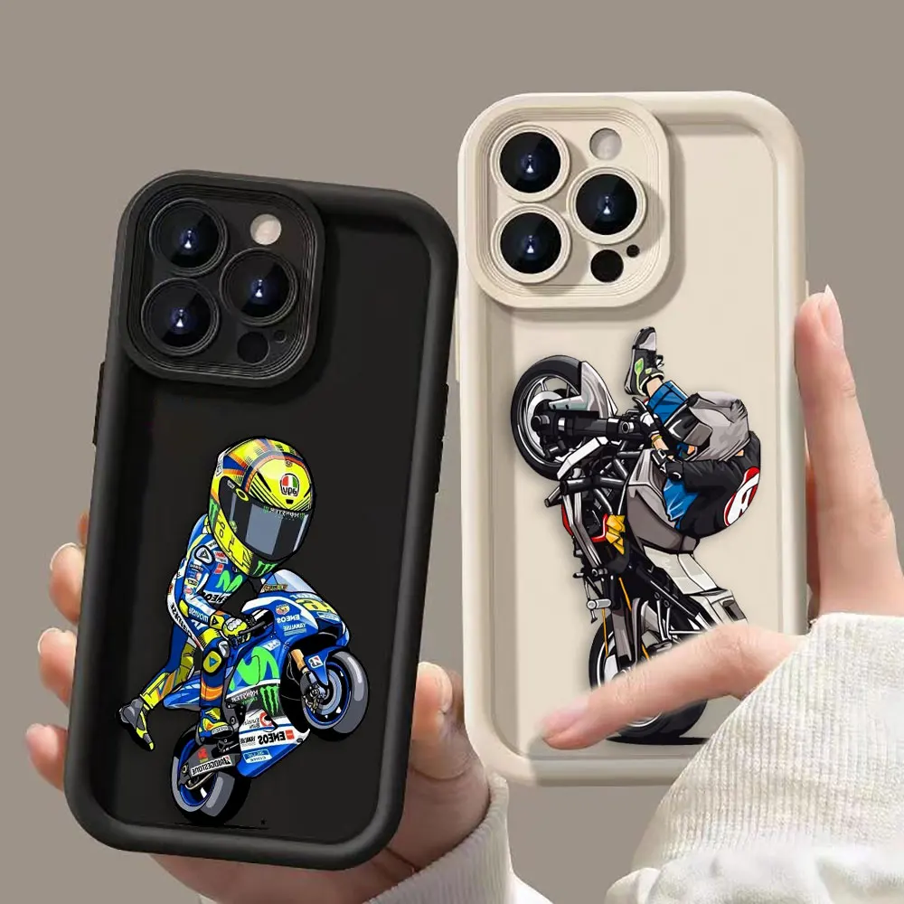 Cartoon Motorcycle …