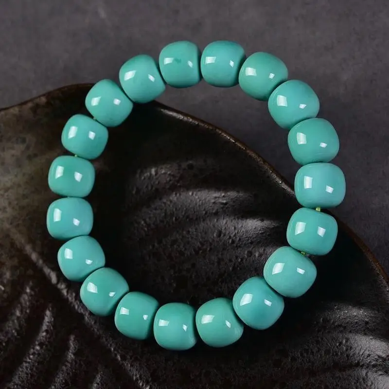 tibetan-style-natural-bracelet-made-high-quality-turquoise-from-hubei-with-a-like-texture-and-a-single-st