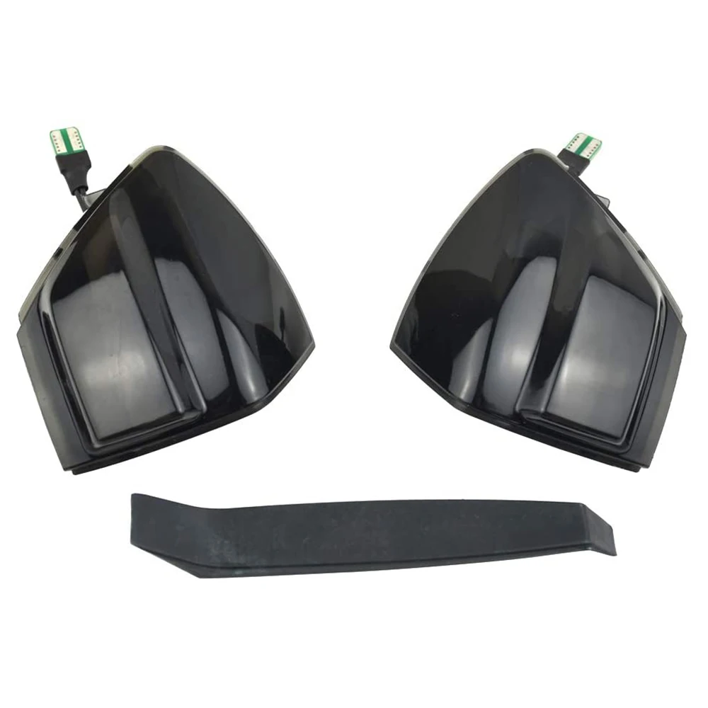 2Pcs Dynamic Side Wing Mirror Indicator Light LED Turn Signal Light for Ford S-Max 2007-2014 C-MAX Kuga C394 2008-2012