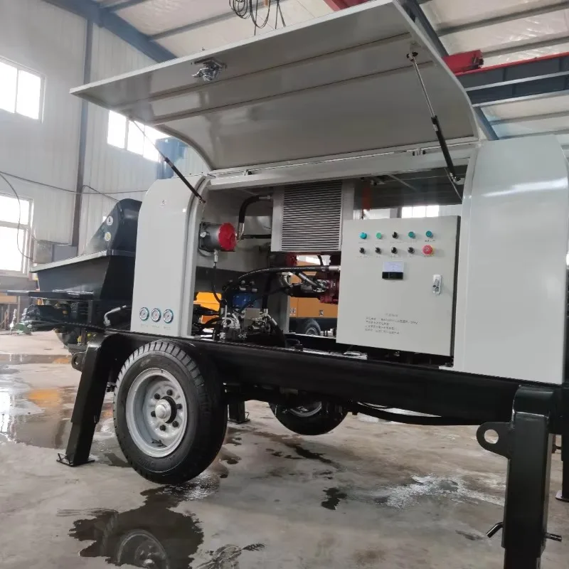 Customized Manufactures The Ultimate High-capacity Diesel Concrete Pump For Builders.
