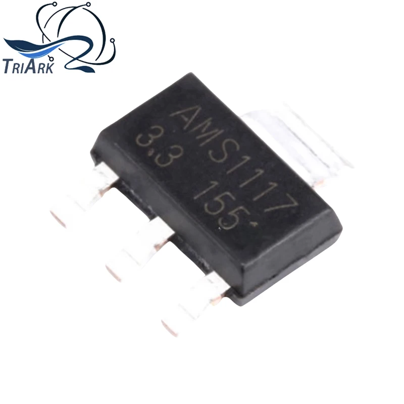 50pcs AMS1117-3.3 AMS1117-5.0 AMS1117 3V3 AMS1117-1.2 AMS1117-1.5 AMS1117-1.8 AMS1117-2.5 AMS1117-ADJ SOT-223 Voltage Rugulator