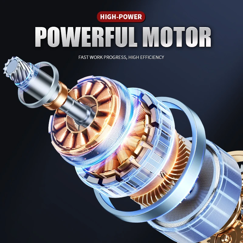 مفتاح ربط بدون فرش 800N.m سائق لاسلكي عزم دوران كبير متغير السرعة أدوات المفتاح الكهربائي لدبوس بطارية ديوالت 20 فولت #4