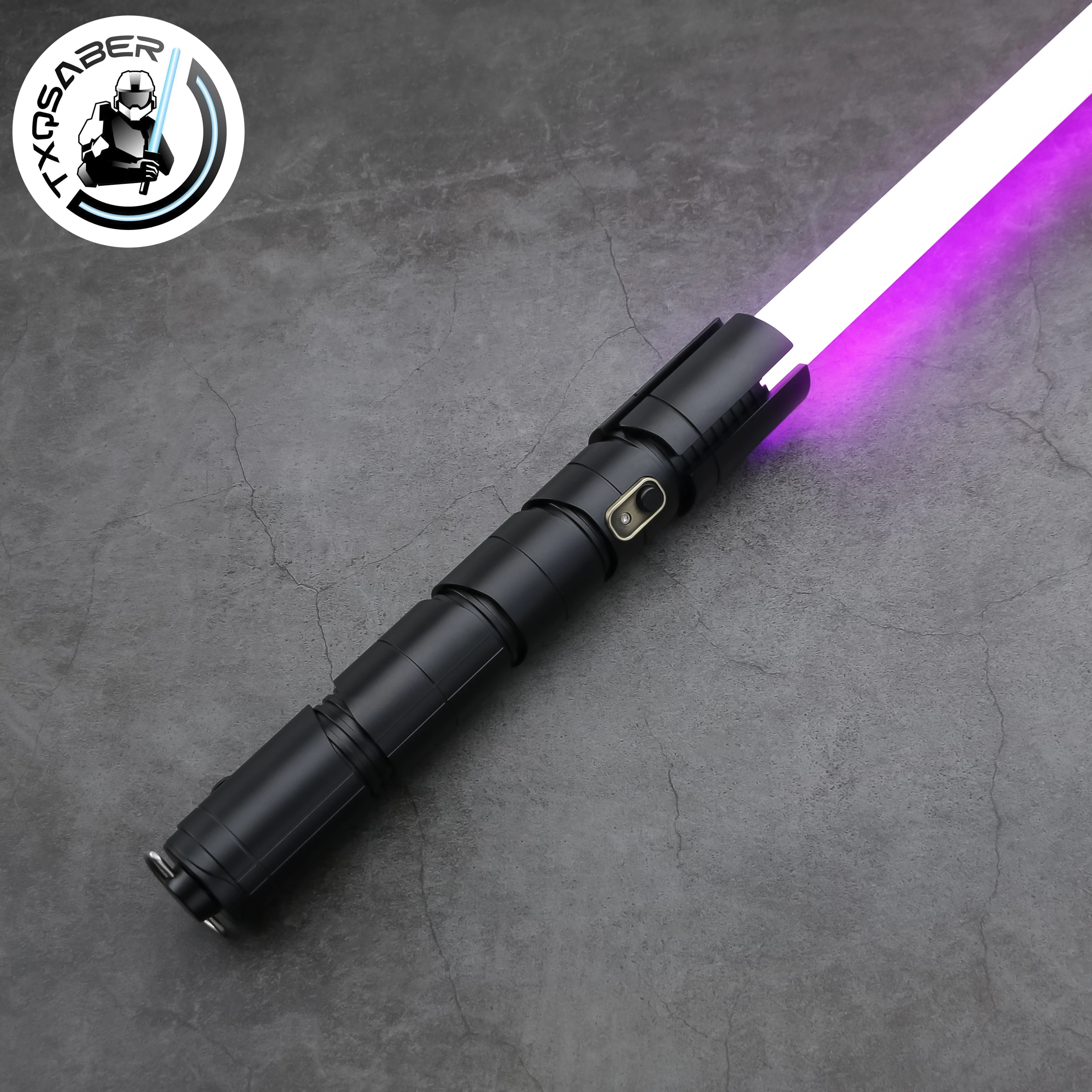 Txqsaber sabre de luz estranho se espada laser suave balanço blaster foc metal punho pesado duelo sabre de luz para adultos cosplay brinquedos