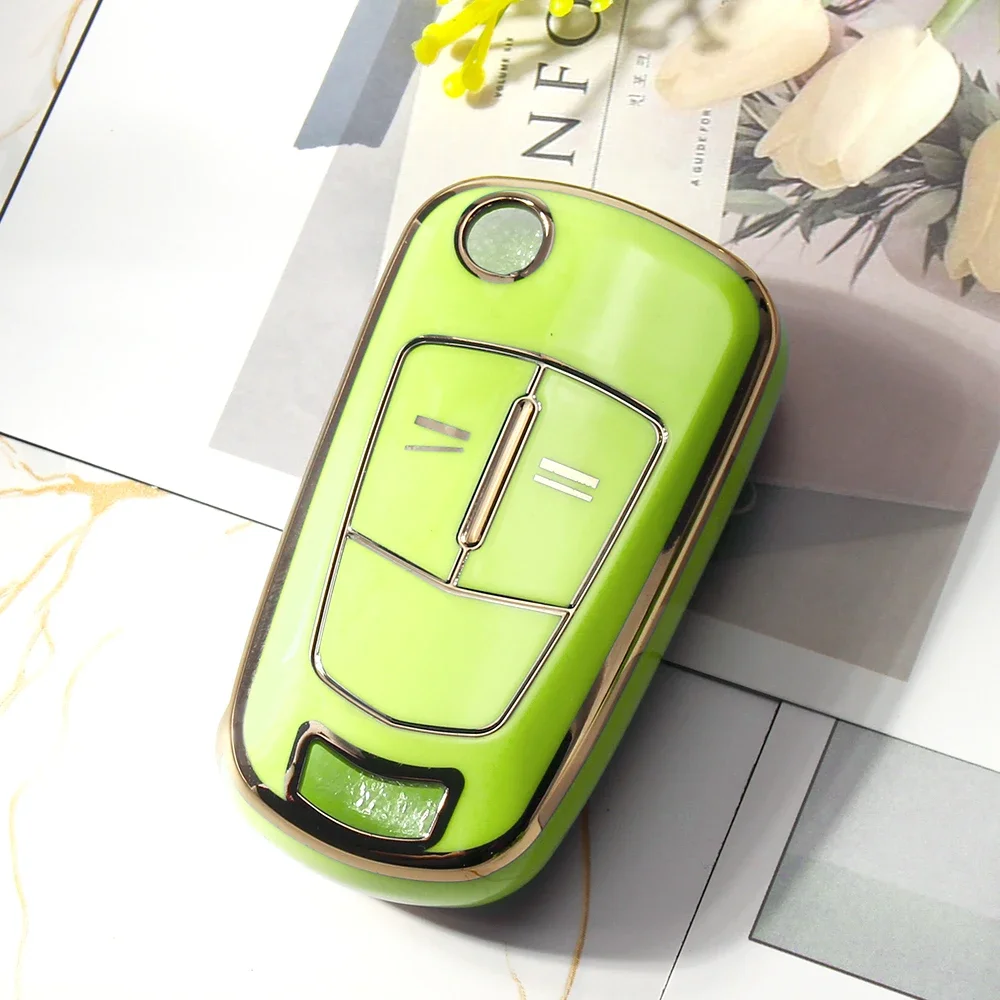 KEYYOU فوب بولي TPU حافظة مفاتيح السيارة عن بعد غطاء شل لأوبل فوكسهول أسترا J كورسا D إنسيجنيا فيكترا C زافيرا سيجنوم