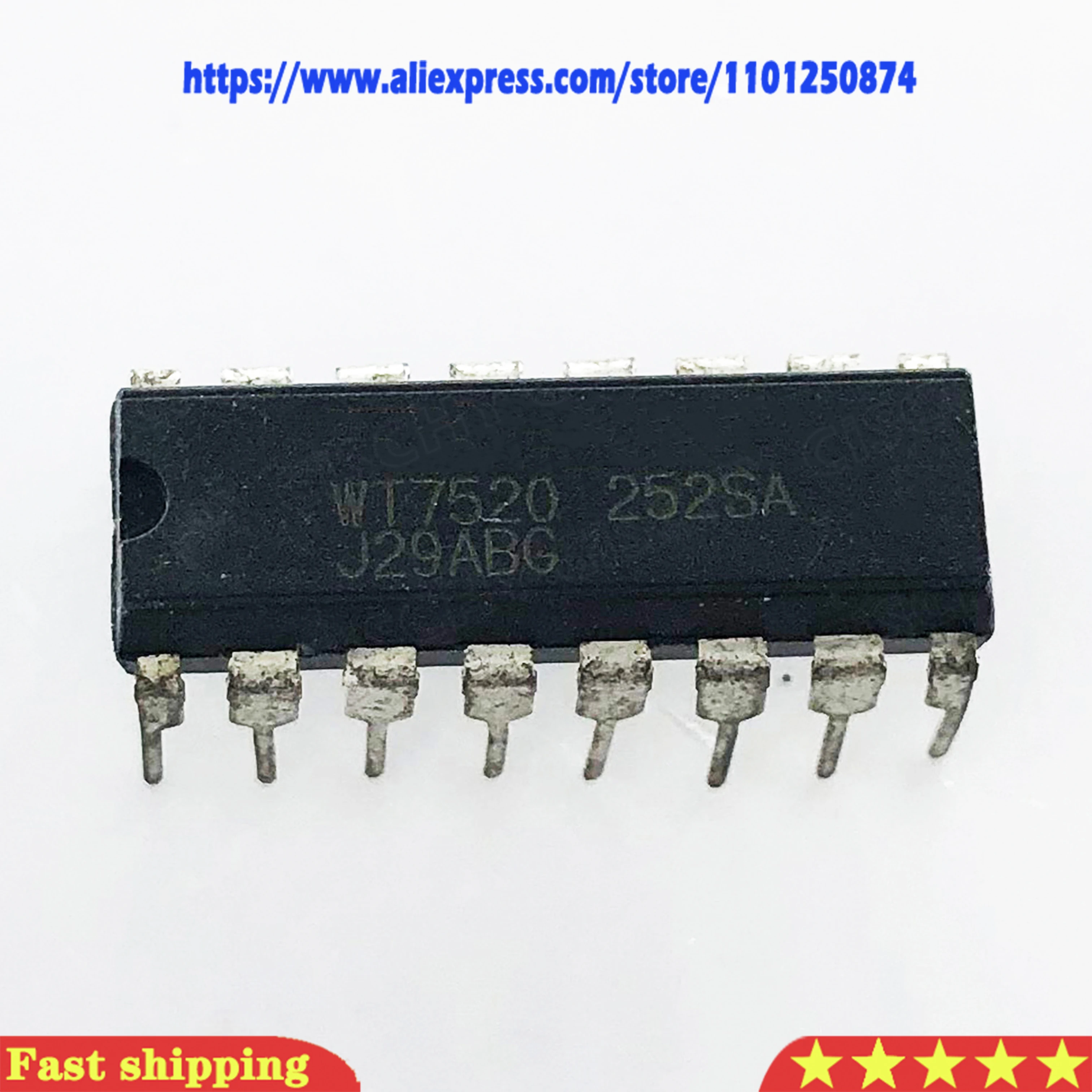 5pcs/lot WT7520 7520 DIP-16 In Stock