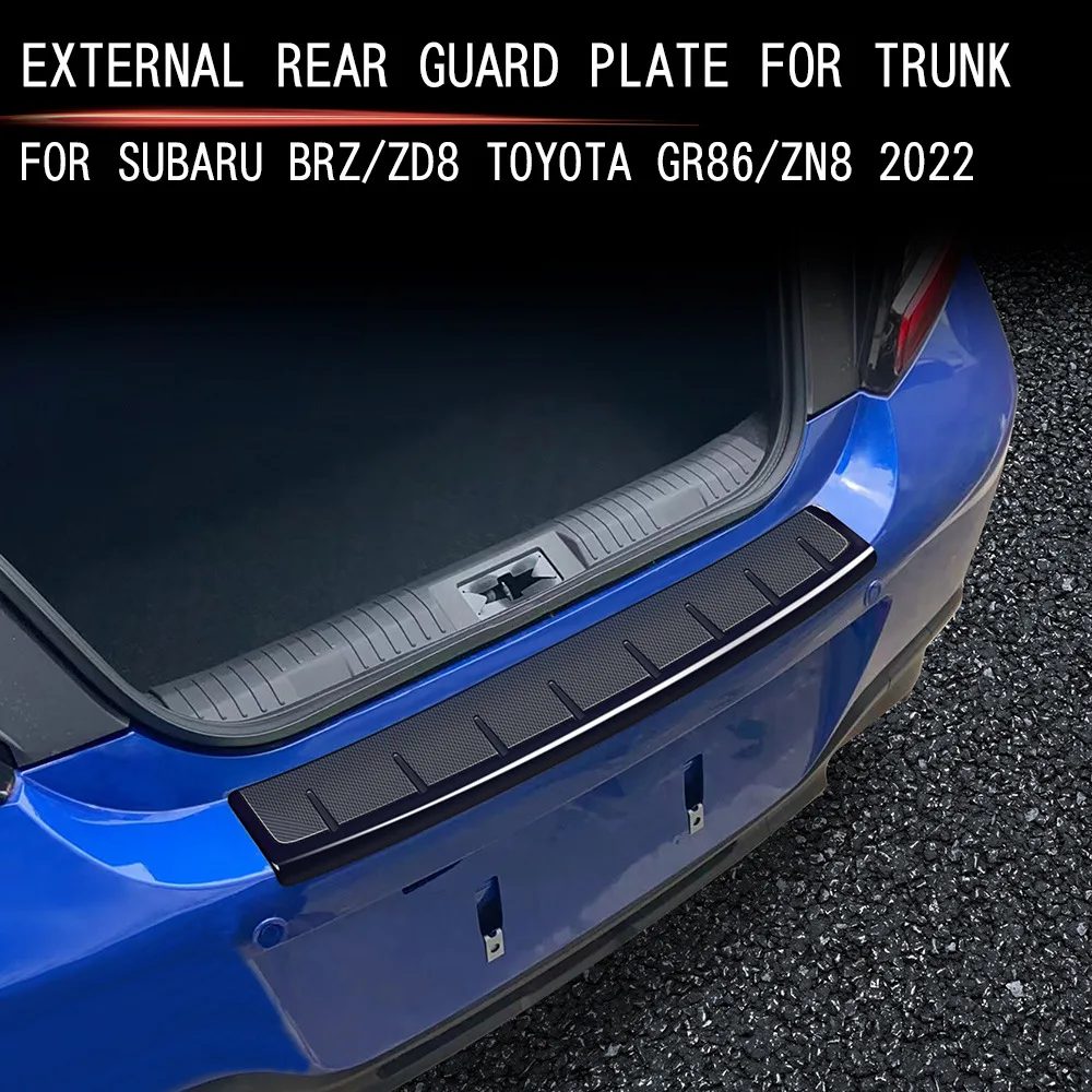 

Защитный чехол на задний бампер для Subaru BRZ Toyota GR86 2021 2022 2023 2024, защитная накладка на порог багажника автомобиля, аксессуары