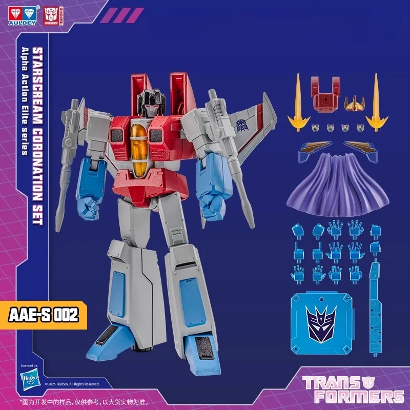 AULDEY ‌   Trasformatori AAE originali Optimus Prime G1 Fine Painting e assemblaggio Modello di telefono attivato Regali di festa Disponibile