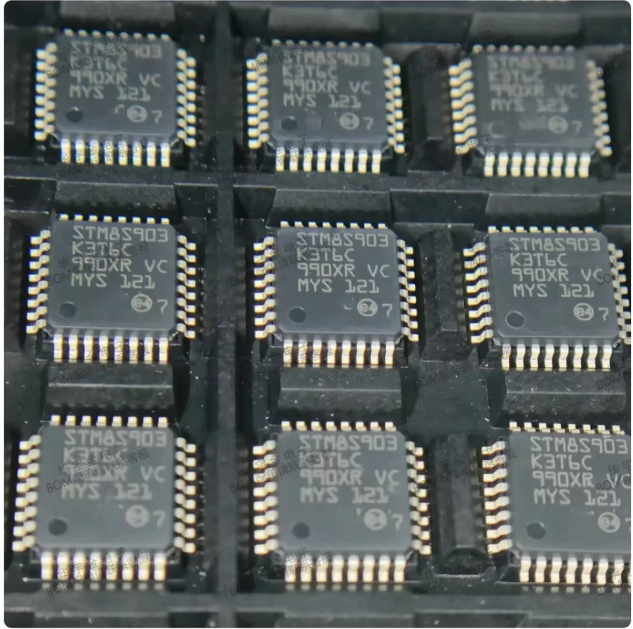 DIXSG 5pcs STM8S903K3T6CTR STM8S903K3T6C STM8S903K3T6 STM8S903K3 STM8S903 New Original STM STM8 STM8S IC MCU LQFP-32