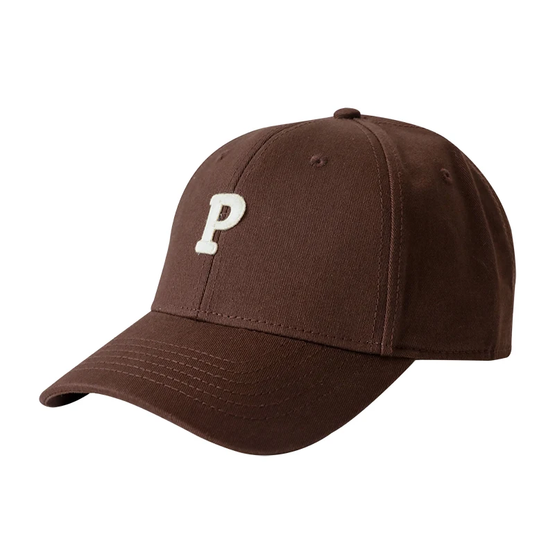 South Korea Dongdaemun Camel Hat Women\'s Brown Soft Top Baseball Cap Peaked Cap Men Brown Bucket Hat Bucket Hat Tide