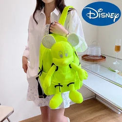 Disney Hot Large Capacity Backpack Minnie Mouse Mickey Student Backpack Cartoon Doll Schoolbag Trend Cross Shoulder Bag Gifts