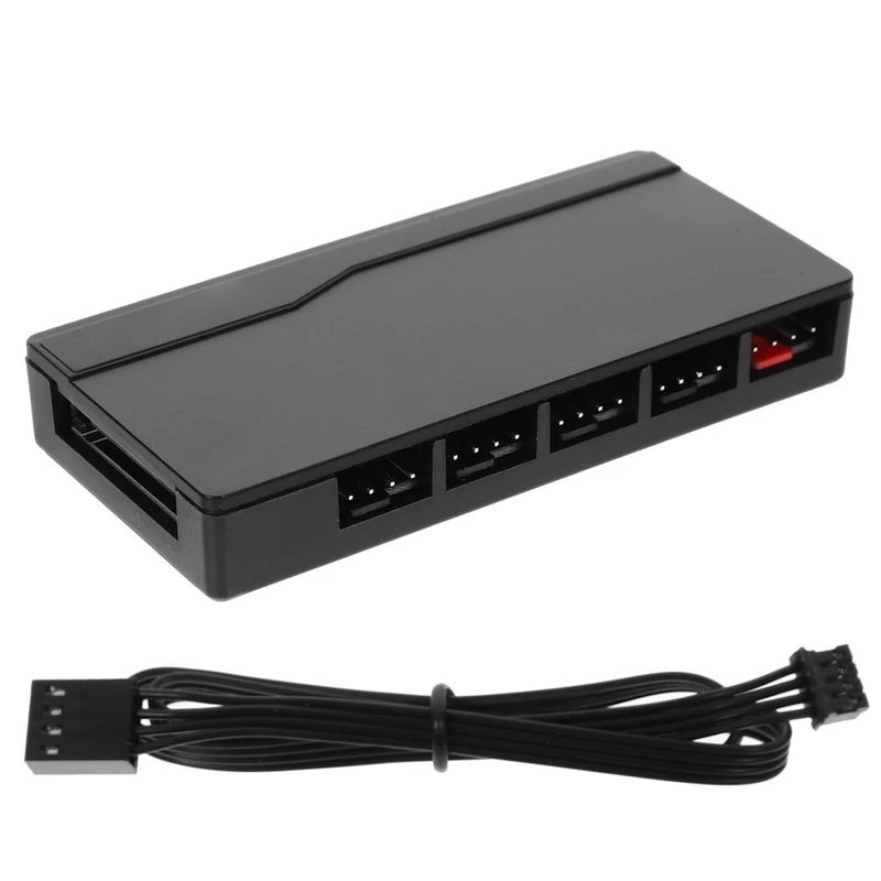 Z Computer Fan HUB Usb Temperature-controlled Controller Module Cooling