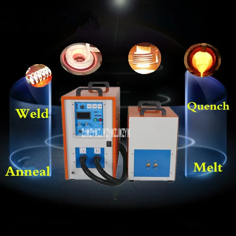 40KW 30-100KHz High Frequency Induction Heater Furnace induction heating machine