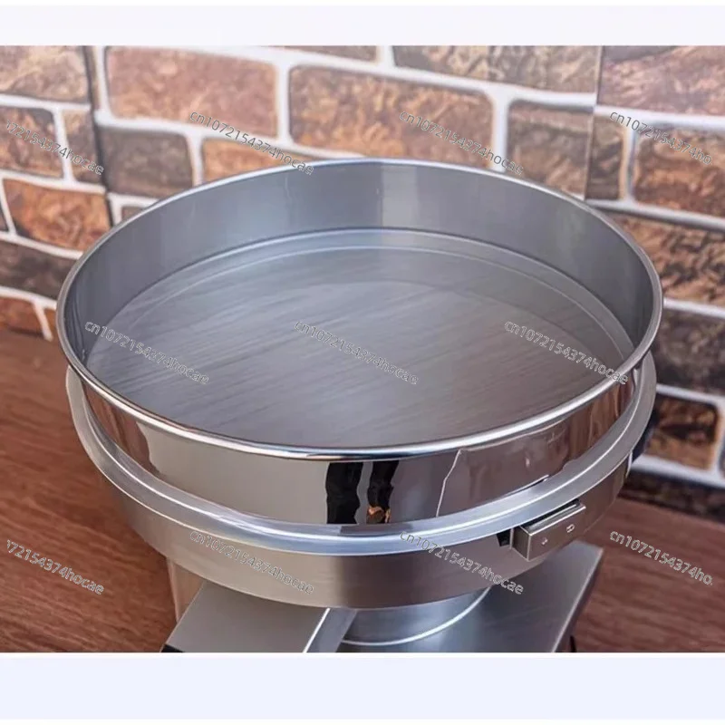 Electric Stainless Steel Screening Machine 220V Powder Vibrating Sieving Machine Lab Small Sieve Shaker Vibrating Screen20/30CM
