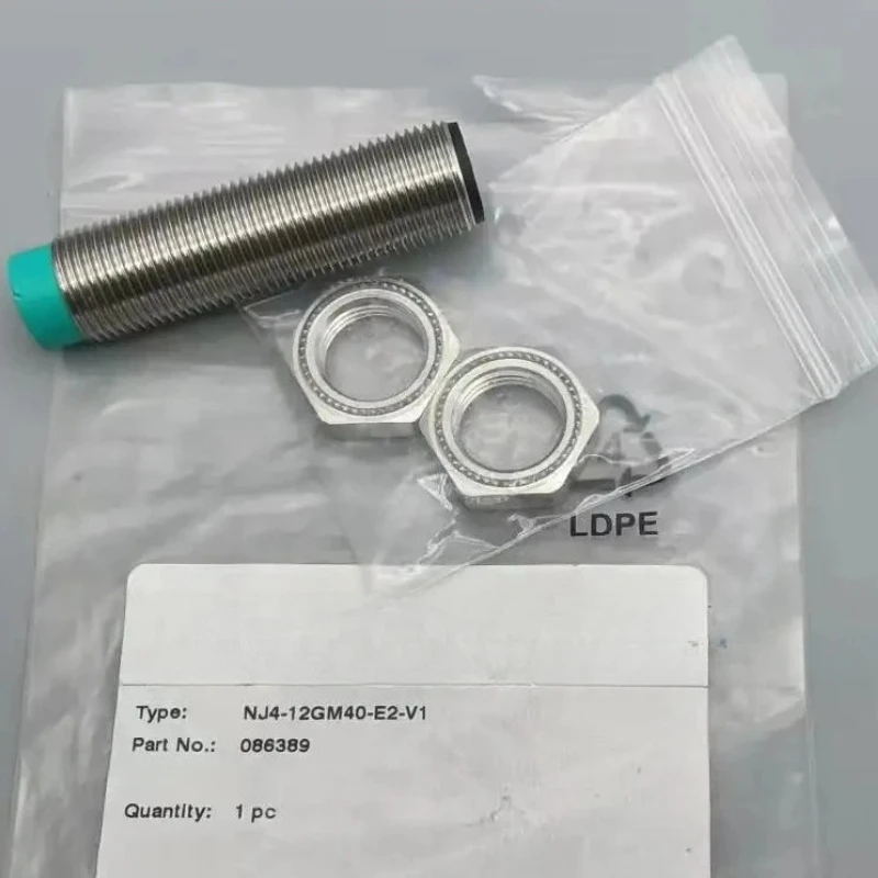 Brand New Original NJ2-12GM40-E2-V1 NJ4-12GM40-E2-V1 NJ2-12GM40-E0-V1 NJ4-12GM40-E0-V1 Inductive Proximity Fast Delivery