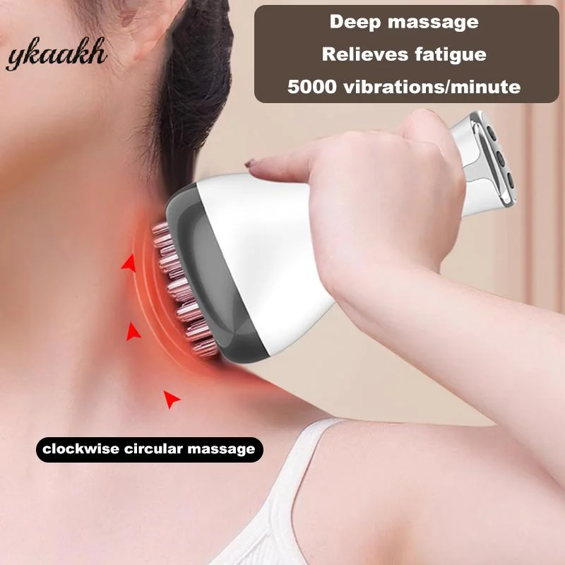 

Электрическая меридианная щетка Гуа Ша, массажер для тела, вибрационный микротоковый горячий компресс, соскабливающий лимфодренажный аппарат, сжигатель жира