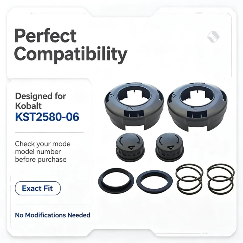 ABMR-Replacement Parts String Trimmers For Kobalt KST2580-06 Durable Spare Accessories Kit For Efficient Lawn Maintenance