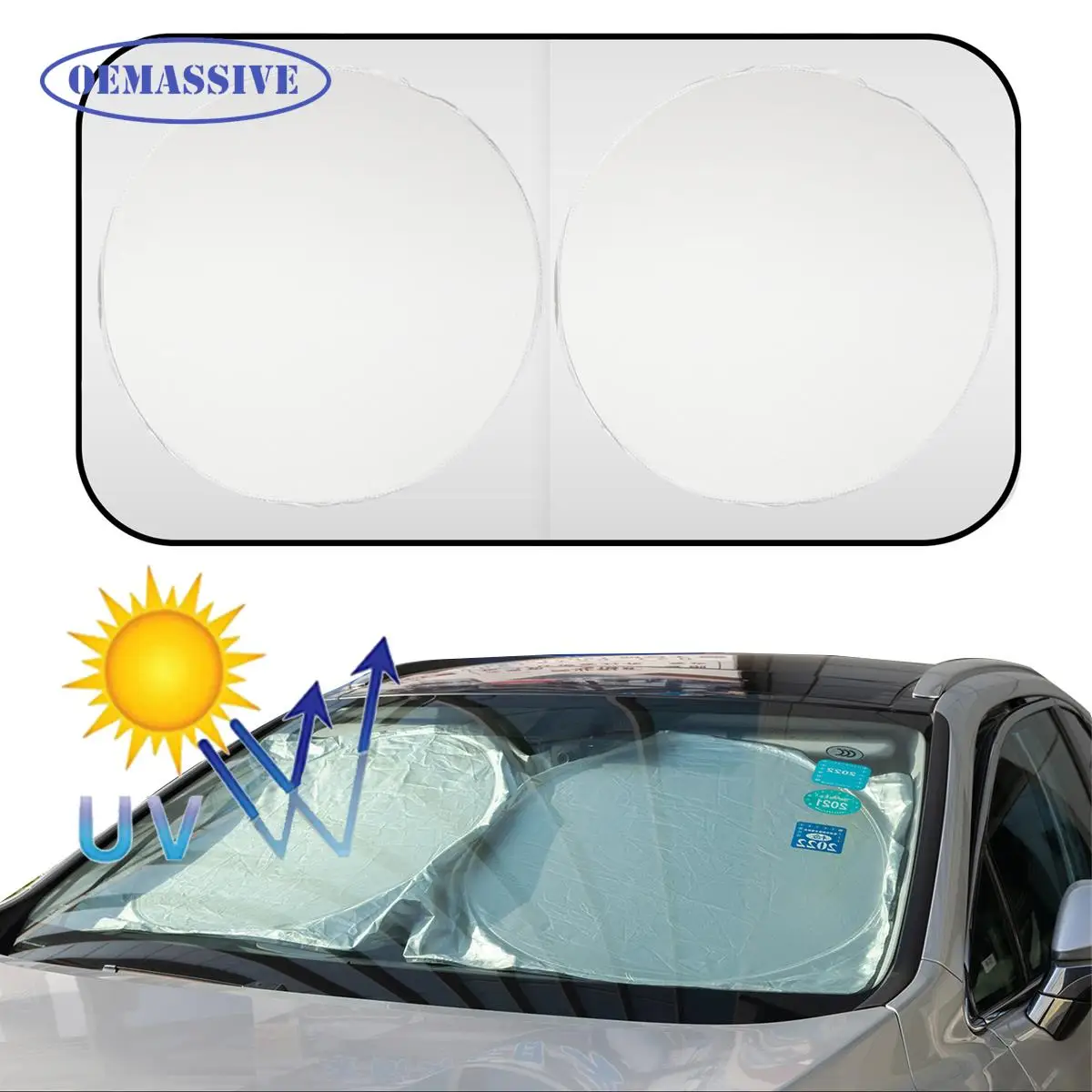 

Car Windshield Sunshade Foldable Windscreen Sun Shade Cover UV Rays Block Window Shade Interior Accessories