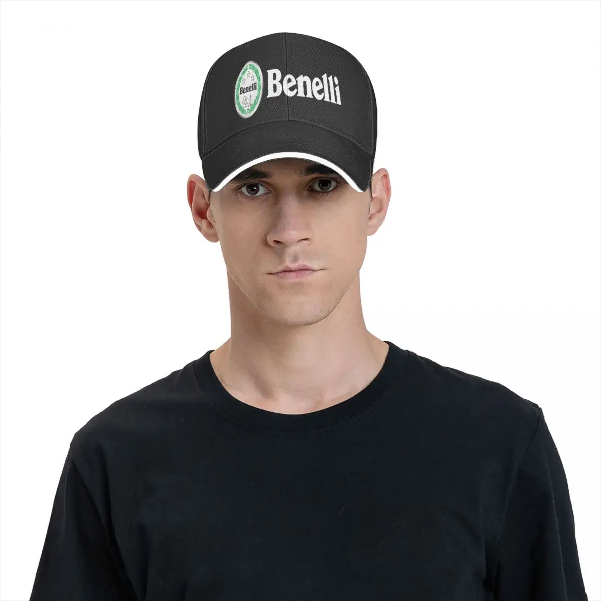 Benelli Logo 342 topi pria, topi bola untuk pria, topi bisbol