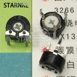 5PCS Imported Spanish PIHER Trimmer Potentiometer PT06-220R 220 Ohm 220R Horizontal Adjustable Resistor Cross Hole 3 Pin
