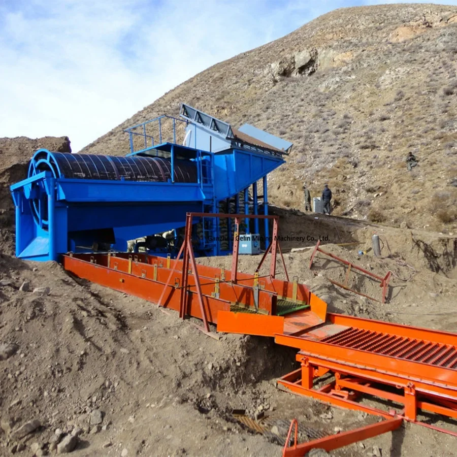 200tph Gold Diamond Mining Wash Equipments Full Set Line Alluvial Sand Processing Plant