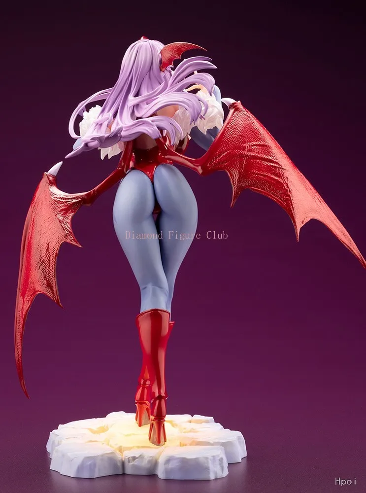 재고 오리지널 1/7 Kotobukiya BISHOUJO 조각상 Morrigan Aensland 애니메이션 피규어 모델, 장식품 장난감 선물