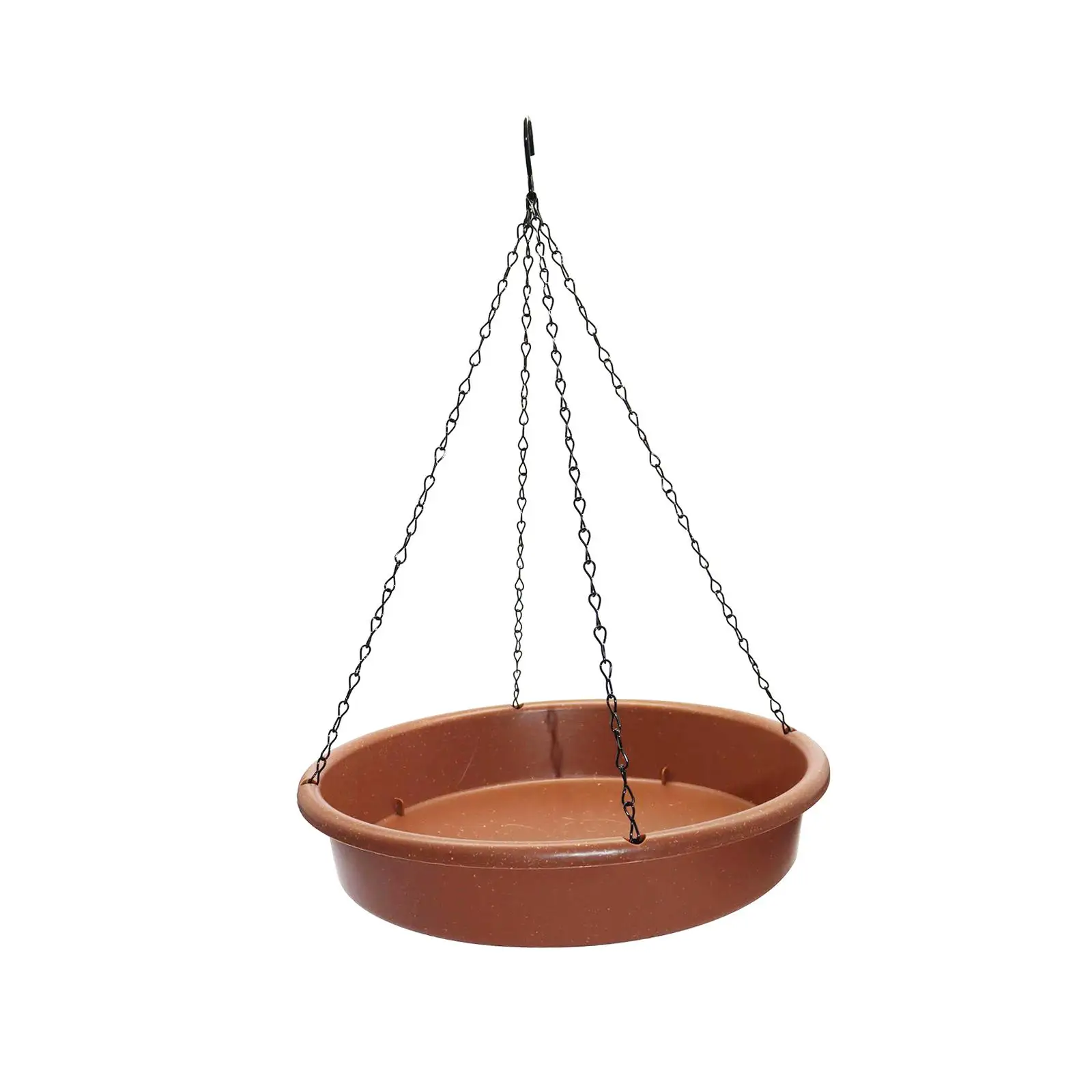 Hanging Bird Bath Bird Water Bowl Bird Feeding Dish Tray Platform Feeder for Tree Garden Parrot Outdoor Outside