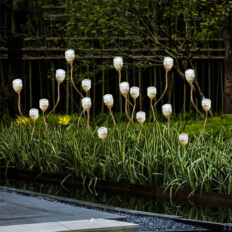 في الهواء الطلق أضواء الحديقة للماء فيلا فناء الحديقة جو المناظر الطبيعية حديقة LED أضواء الزخرفية أضواء جراب الفولاذ المقاوم للصدأ #2