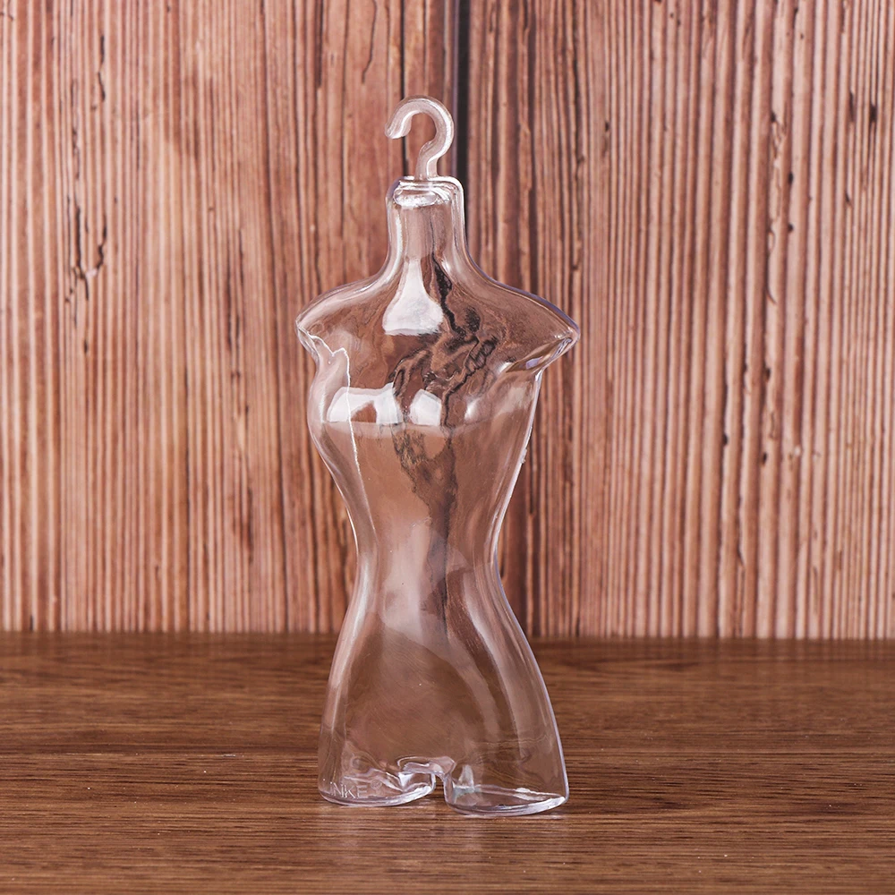 Transparent Mannequin Hollow Model hanger Stand Rack Holder for Dolls Girls Fantasy Doll Display Holder Dress Clothes Gown