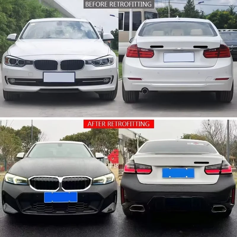 Car Modification Kit Front/Rear Non-Destructive Fog Light for 3 Series F30/F35 G20/G28 2013-2019 New Condition Bolt-On