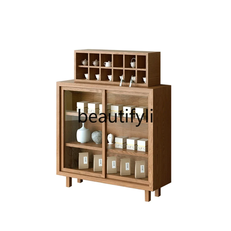 New Tea Room Tea House Simple Duobao Pavilion Tea Display Cabinet