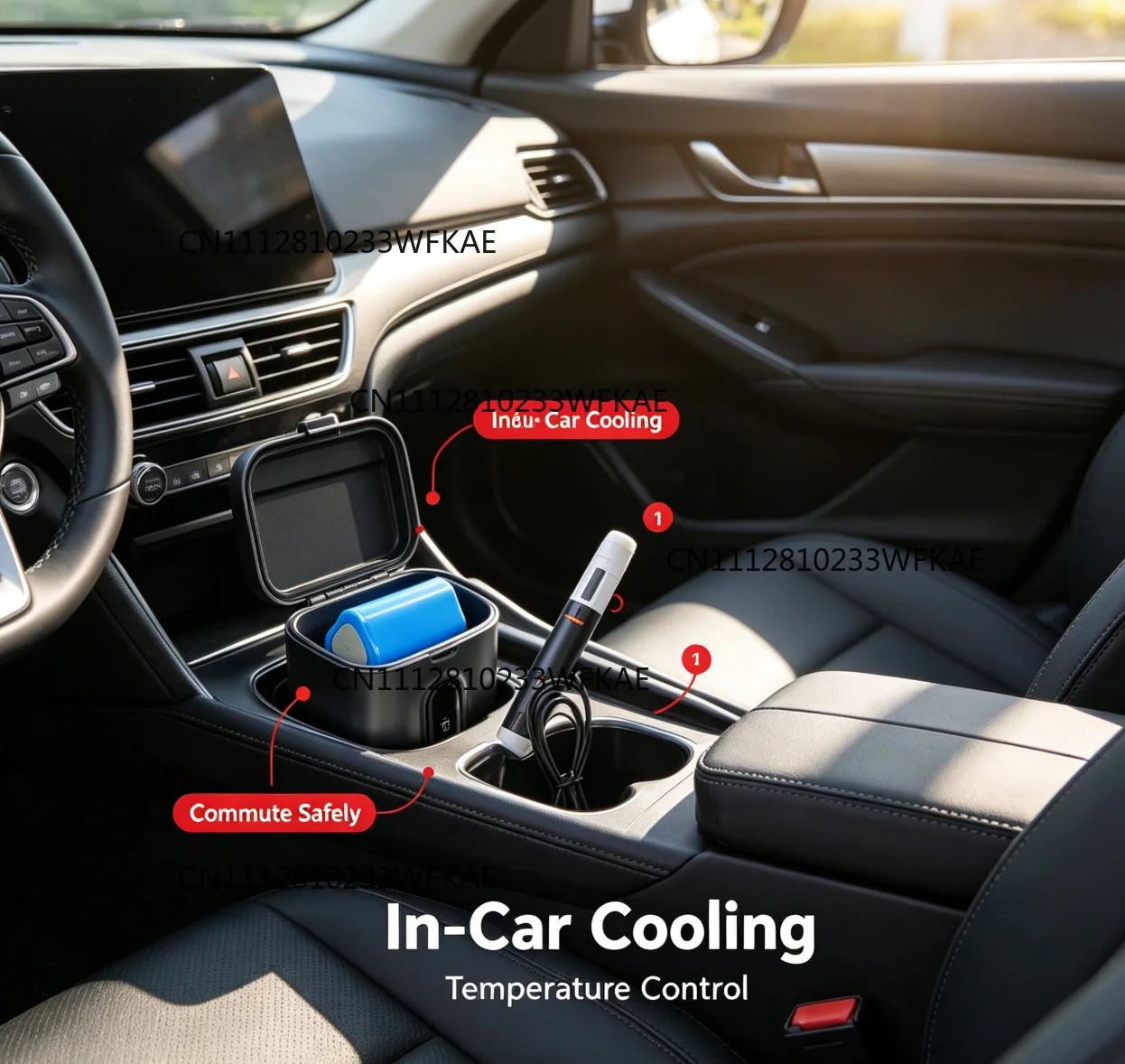 Portable rechargeable mini refrigerated cup can be boarded on the plane, refrigerated medicine box