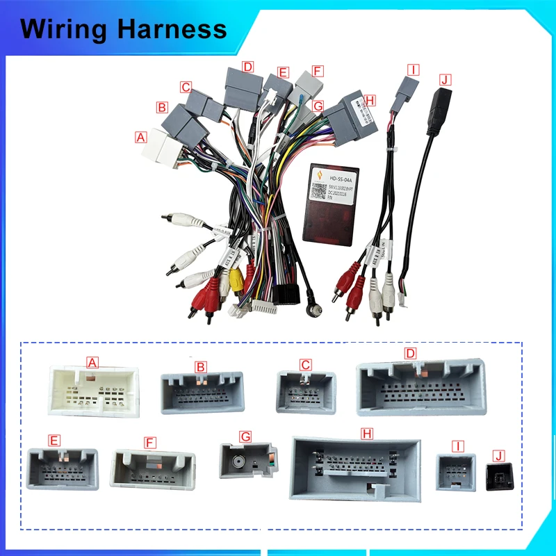 For honda 2012-2014 CIVIC 2012-2016 CRV High END Car Android DVD radio Audio Stereo harness cables canbus simple soft