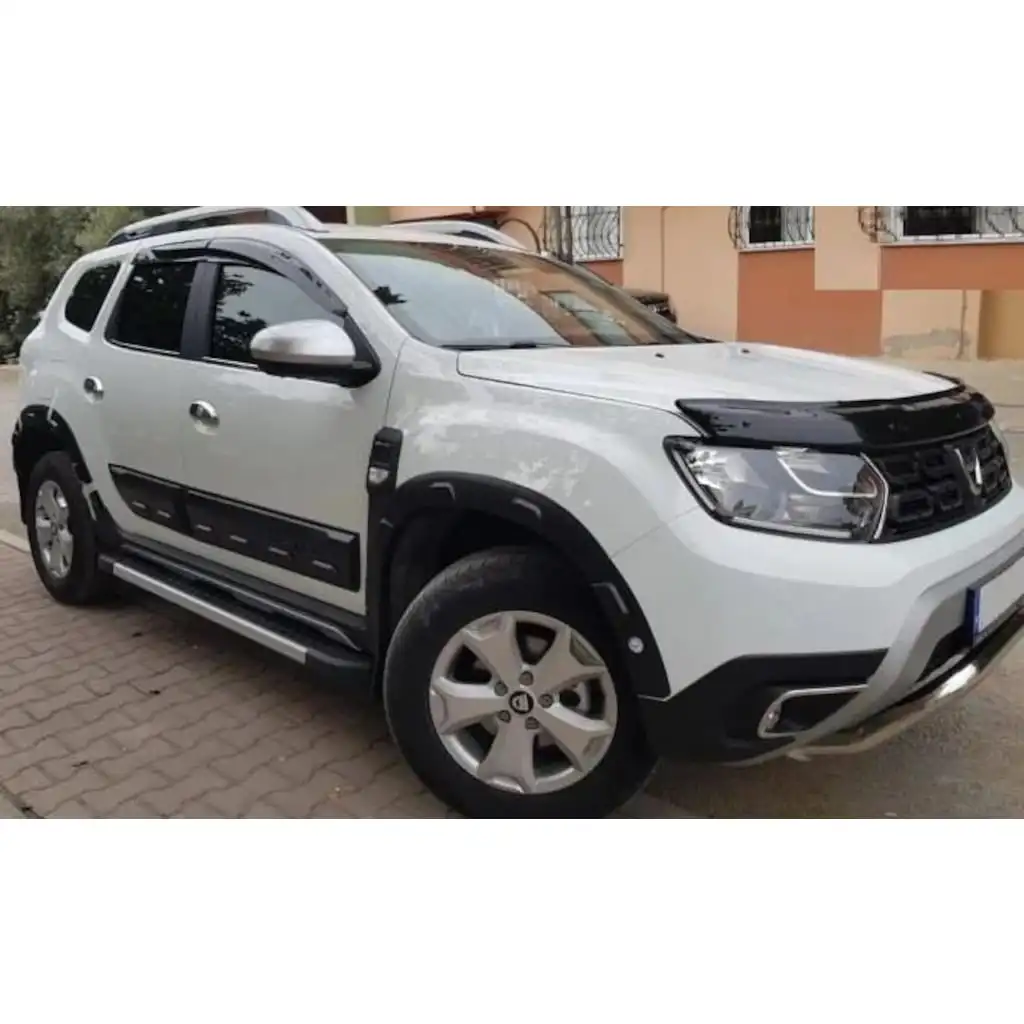 Set wheel belts and moldings for Renault Dacia Duster 2010 vvaz Renault Dacia Duster full Set plastic ABS protection Trim covers