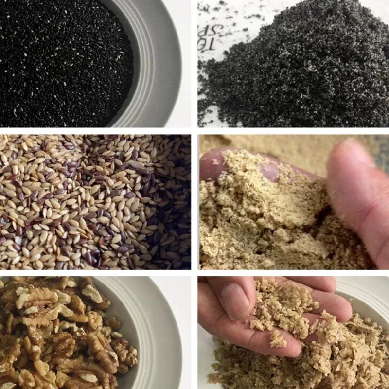 High Speed Stainless Steel Electric Grain Grinder Multi Functional Spice Herb Powder Mill Dry Material Grinding Machine