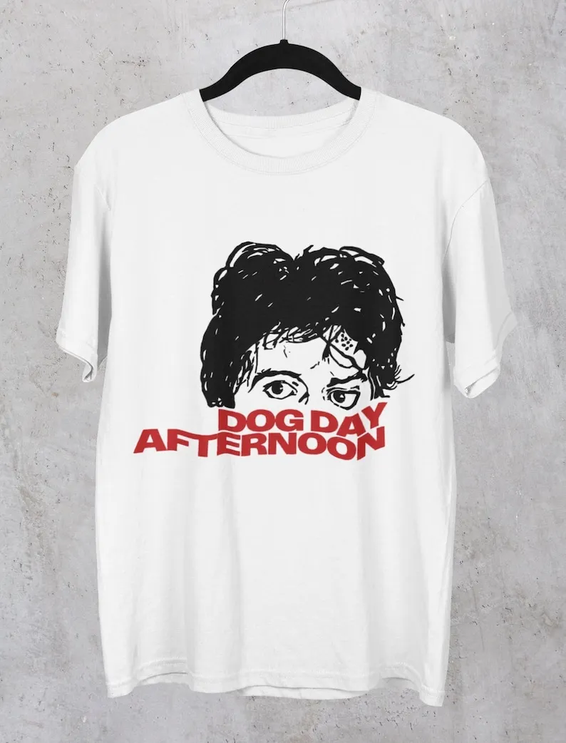 Dog Day Afternoon Movie Tee Shirt, Unisex, Al Pacino Vintage Movie T-shirt, Gift for Movie Lovers Cinephile, Retro Classic