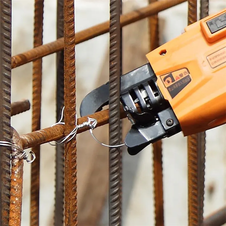 Automatic Hand-held Rebar Binding Machine 6-25 Type Wire Tying Construction Equipment with Engine and Motor Core Components