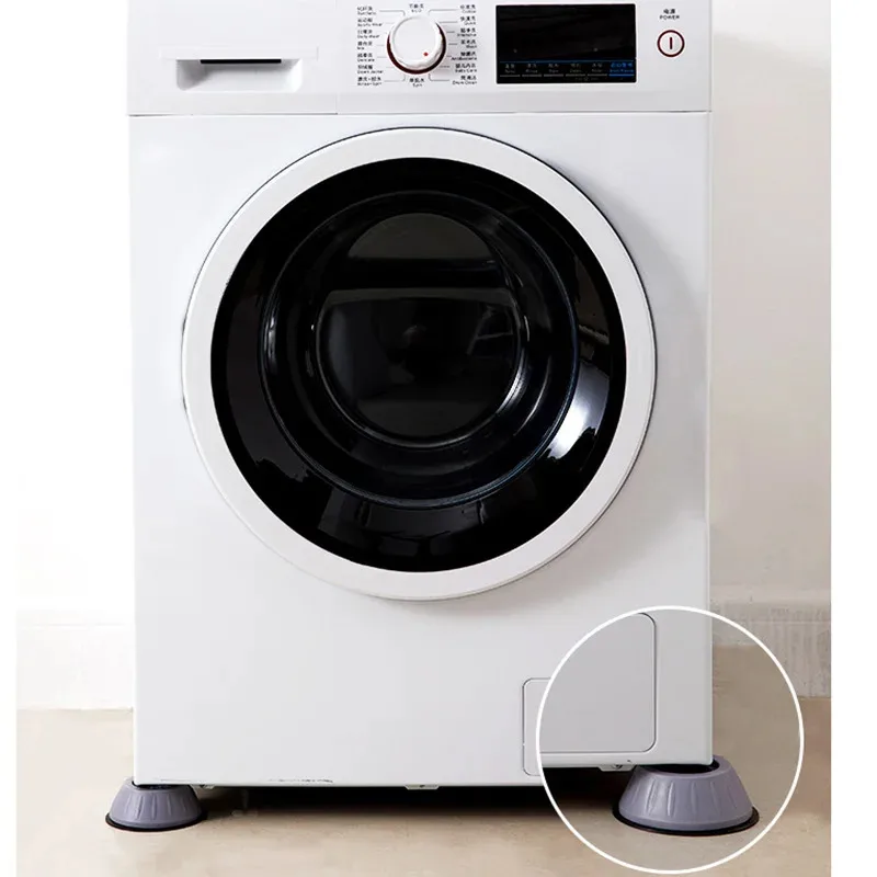 10/5/1Pcs Shock Absorption And Noise Reduction Washing Machine Bracket, Anti Slip Rubber Dryer Foot Pad, Stabilizer