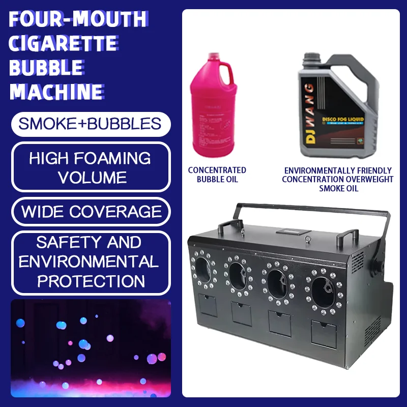 CH 3000W Fog And Bubble Machine For Party Stage,LED Fog Bubble Machine
