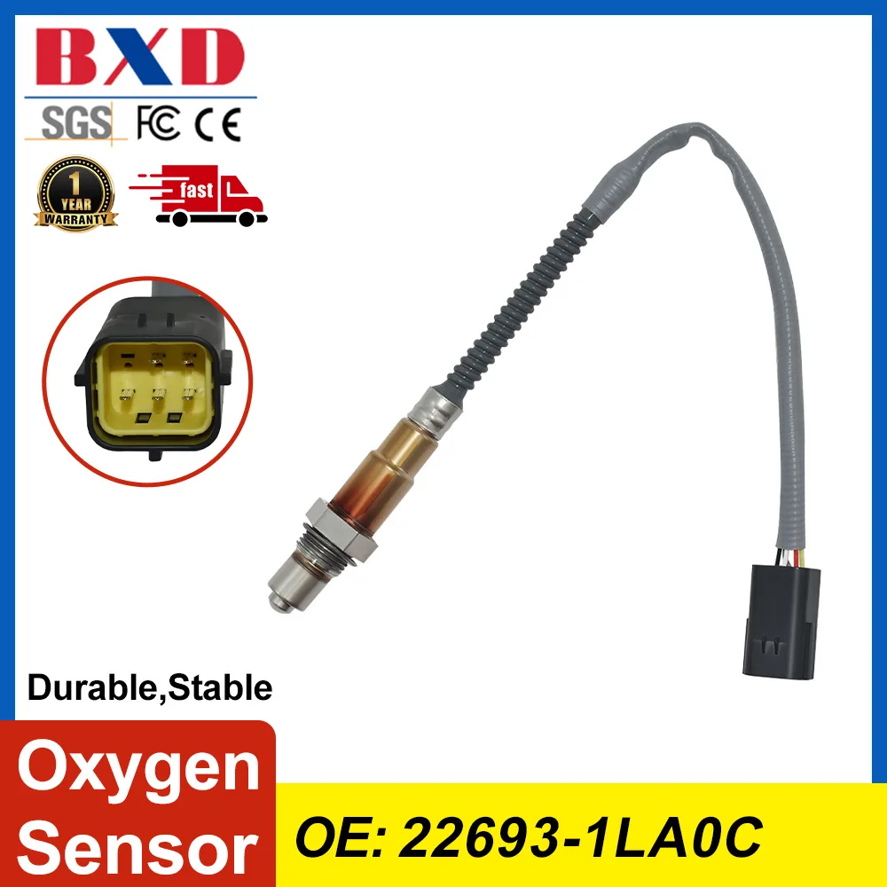 

High Quality Front Oxygen Air Fuel Ratio Sensor 22693-1LA0C For Infiniti QX56 QX80 Nissan Patrol 226931LA0C Car Accessories