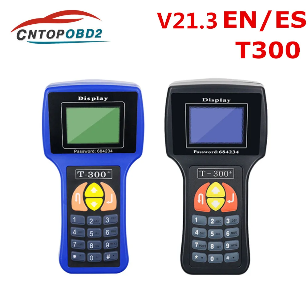 Newest Version T300 Auto Key Programmer T Code Software V 21.3 Immobilizer Key Decorder T 300 Key Maker For Universal Cars