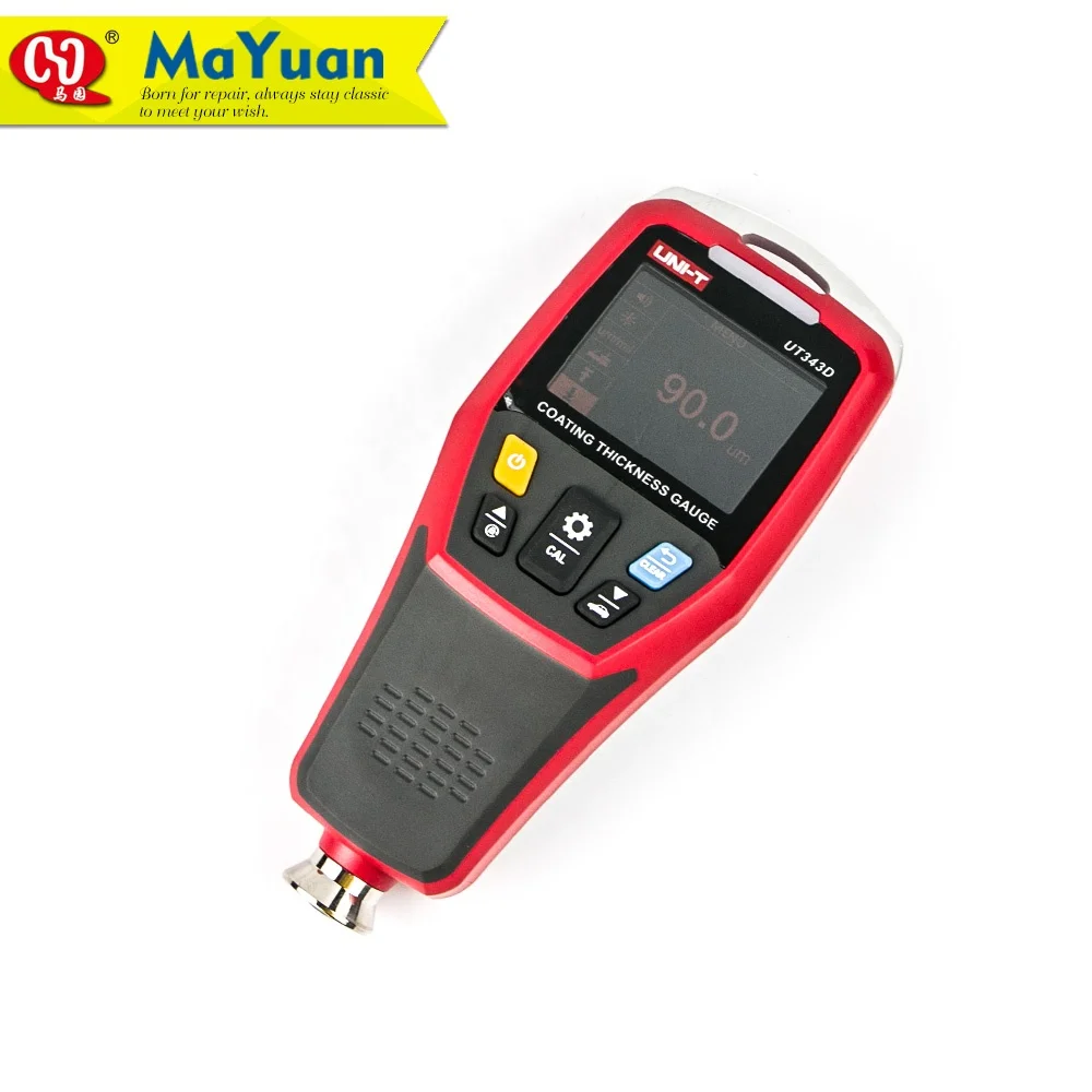 Aluminum & Iron Matrix Paint Thickness Meter, Digital Coating Thickness Gauges