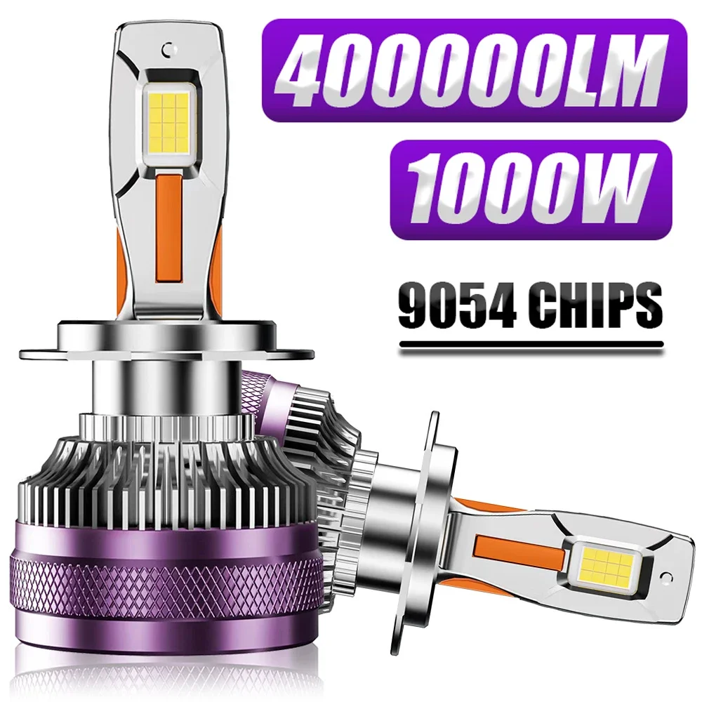 

Genuine 1000W H4 H7 Led Headlight Canbus Bulb 800000LM Led Lights for Car H1 H3 H8 H11 H13 HB3 HB4 9005 9006 9012 12V Fog Lights