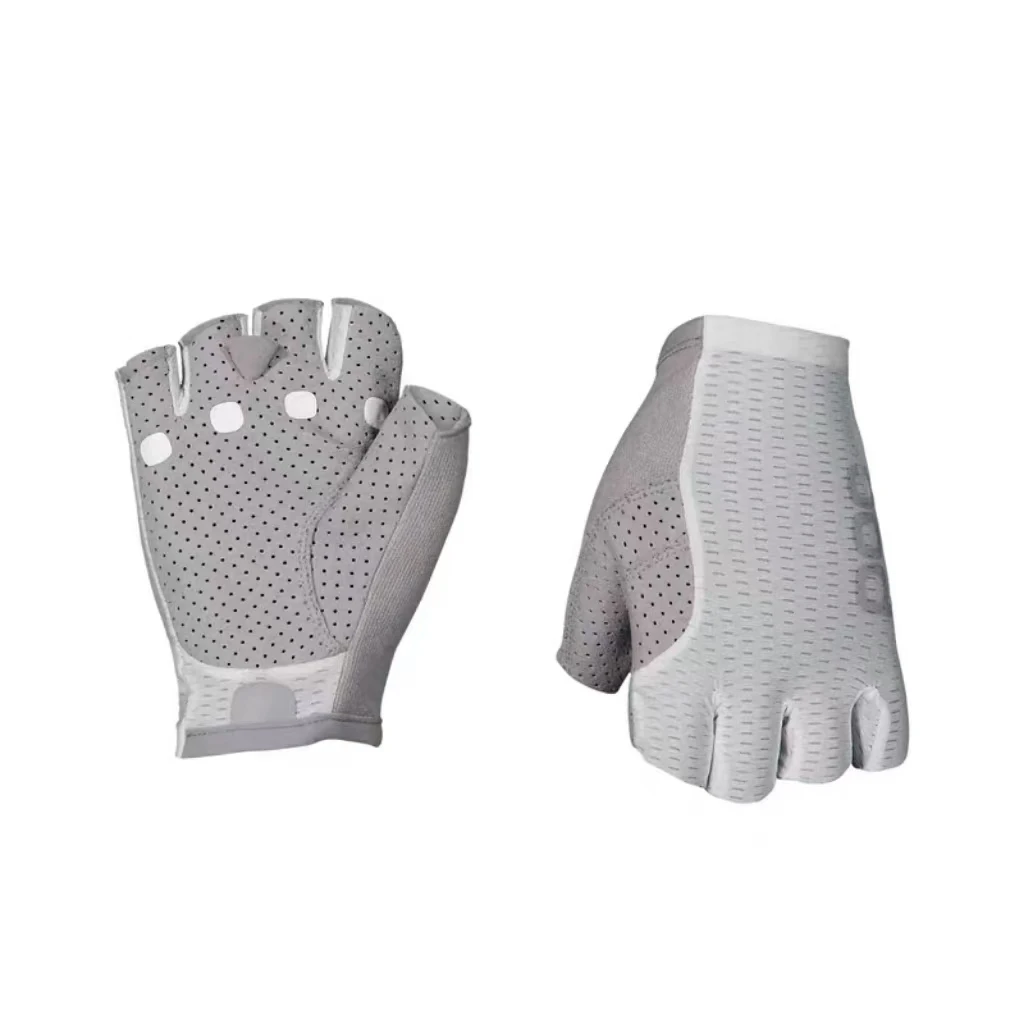 AliExpress POC New  half finger gloves for cycling motorcycle spring summer wear-resistant thick palm anti friction