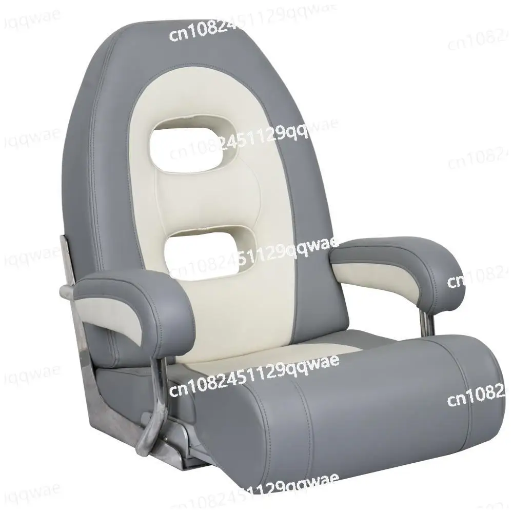 Boat Seats Marine Deluxe Pilot Seat Waterproof and Sunscreen Soft Bag Seat for Yacht Driving Boat chair