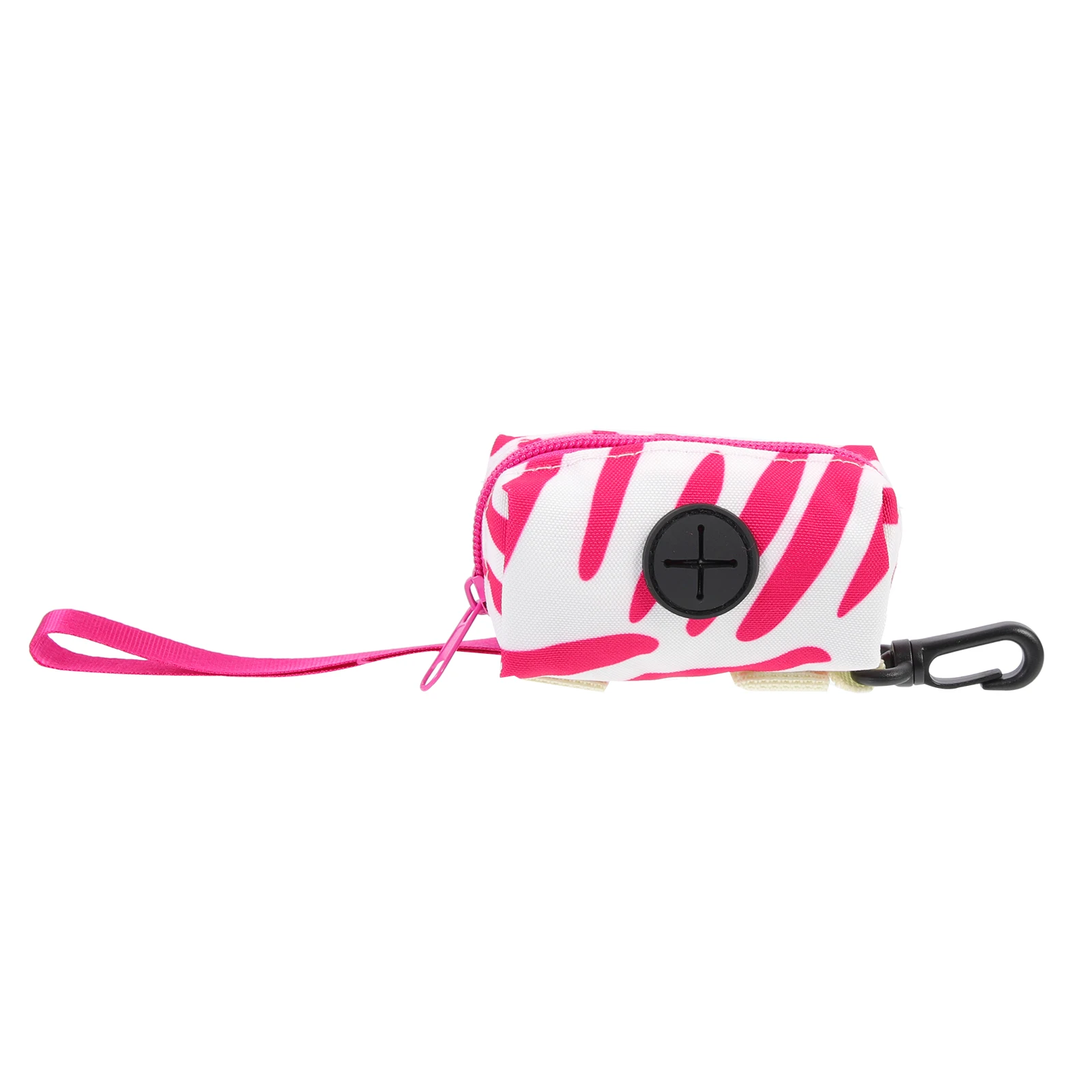 

Hanging Poop Bag Holder Compact Dog Waste Carrier Portable Bag Dispenser Breathable Material Easy Attach Backpack Bike