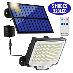 106/318LED 태양 빛 거리 벽 램프 방수 야외 햇빛 PIR 모션 센서 태양 램프 울타리 거리 정원 장식