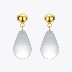 ENFASHION Water Droplets Shape Crystal Drop Earrings For Women Cute Geometric Dangle Earings Fashion Jewelry Kolczyki EC191064