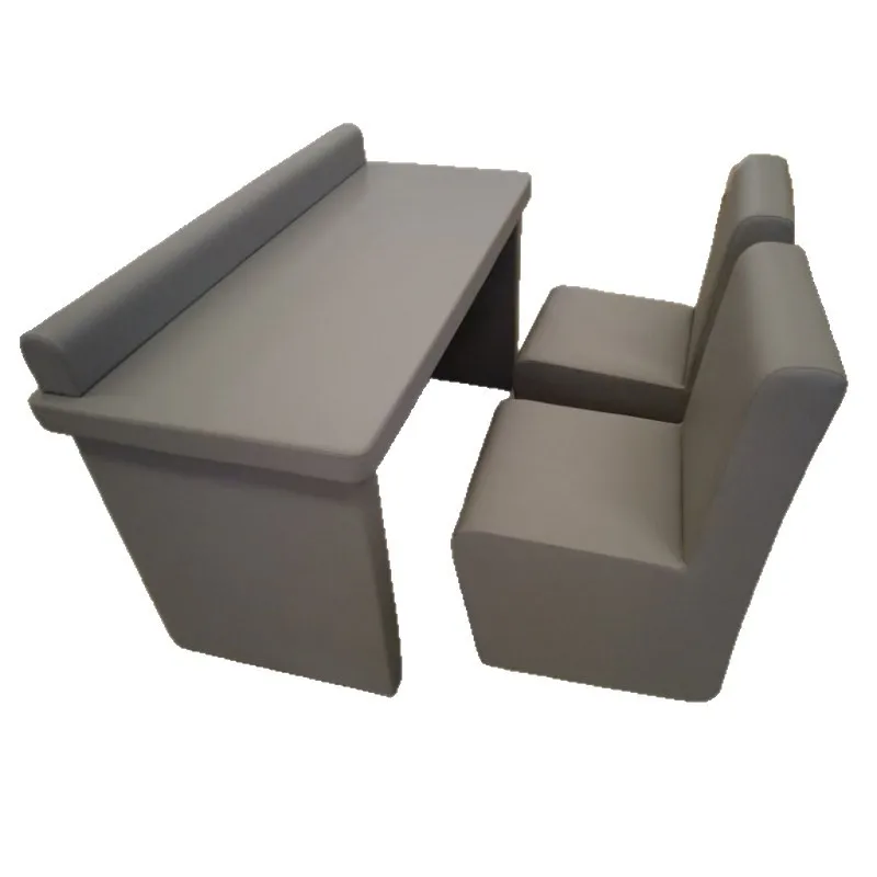 Inquiry soft bag table with baffle, desk, conversation room soft bag table and chair c