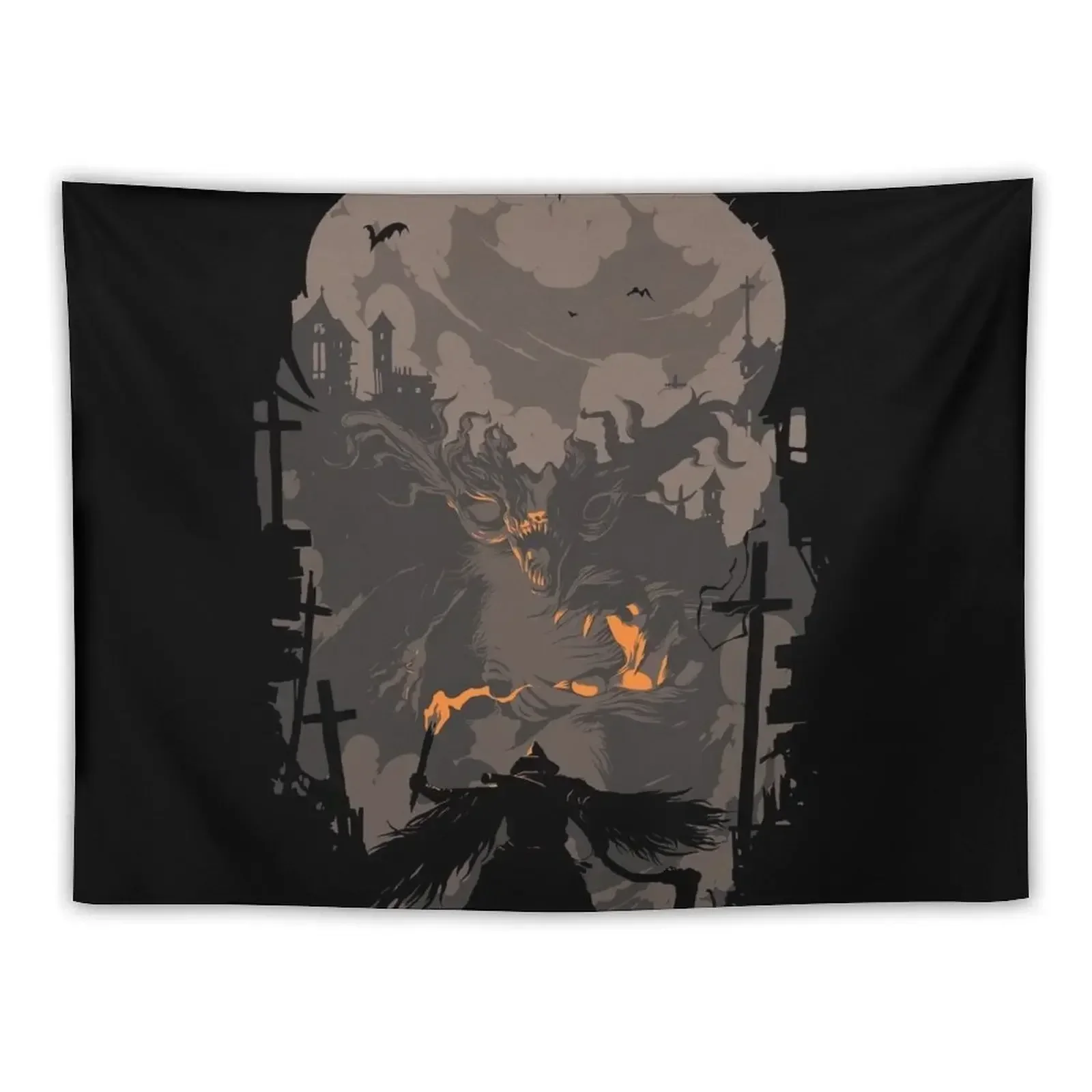 Blood Encounter Tapestry Home Decoration Christmas Decoration Kawaii Room Decor Tapestry